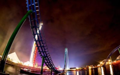 Energylandia at night