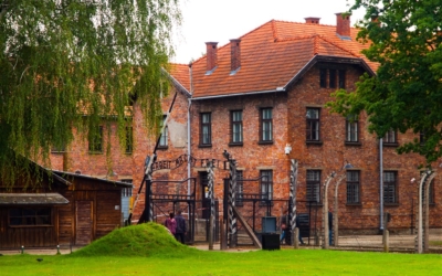 Building in concentration camp
